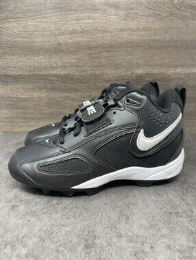 Nike Vapor Shark 2 Football Cleats Kids Size 3.5Y GS Black White Vintage 2005